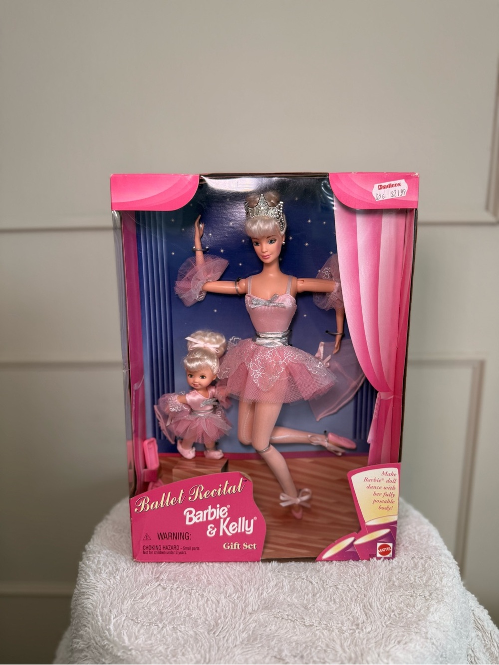 Ballet Recital Barbie & Kelly Gift Set NRFB